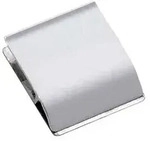 Klemmleiste Aluminium, selbstklebend, L&auml;nge 3,5 cm