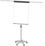 MAUL Flipchart MAULstandard Sternfu&szlig; Rollen 65 x 70.6 x 196 cm grau
