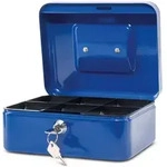MAUL Geldkassette Muldeneinsatz 17 x 20 x 9 cm blau
