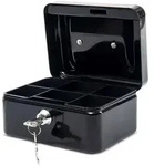 MAUL Geldkassette Muldeneinsatz 12.5 x 15.2 x 8 cm schwarz