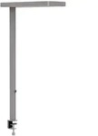MAUL Tischaufbau Leuchte MAULjaval LED 4.000 K dimmbar Klemmfu&szlig; 120 cm silber