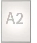 Klapprahmen MAULstandard, A2 Aluminiumrahmen 25 mm