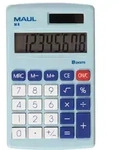 MAUL Taschenrechner M 8 Solar Batterie 1-zeilig, 8 Ziffern hellblau