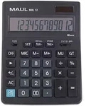 MAUL Tischrechner MXL 12 Solar Batterie 1-zeilig, 12 Ziffern schwarz