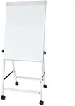 MAUL Flipchart MAULoffice Vierbein Rollen 66 x 77.5 x 201.5 cm wei&szlig;