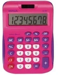 MAUL Tischrechner MJ 550 Solar Batterie 1-zeilig, 8 Ziffern pink