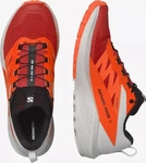 Salomon L47046200-12, SHOES SENSE RIDE 5 Men Farbe: lunar rock/shocking orange