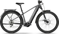 Haibike 455083HHJ600030, Trekking 4 High Gr&ouml;&szlig;e: 45 cm Farbe: silver/pearl