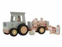 Traktor mit Anhänger Little Farm | Little Dutch