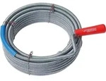 Rothenberger Industrial Abflussreiniger Rohrreinigungsspirale mit Kralle 5m
