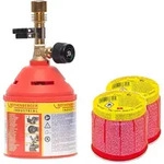 Rothenberger Industrial Bunsenbrenner inkl. 2x C200 Gaskartusche Set