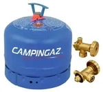 Campingaz R 904 Gasflasche - Gef&uuml;llt mit 1,8 kg Butangas und Flaschenventil