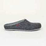 Magicfelt AP 701 | Damen Filz-Hausschuh | Farbe anthra | Pantoffel in Gr&ouml;&szlig;e 44 -