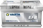 Varta E46 Dynamic EFB 575 500 073 Autobatterie 75Ah (Blue Dynamic)