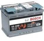 Bosch S5 A08 AGM 70Ah Autobatterie 570 901 076