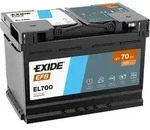 Exide EL700 EFB Autobatterie 70Ah 570 500 076