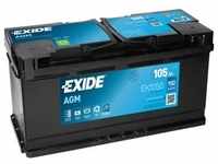 Exide EK1050 AGM 105Ah Autobatterie 605 901 095