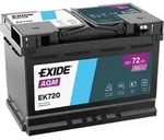 Exide EK720 AGM 72Ah Autobatterie 570 901 076