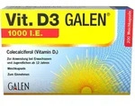 VIT. D3 Galen 1000 I.E. Weichkapseln 200 St