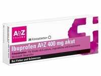Ibuprofen AbZ 400mg akut Filmtabletten 20 Stück