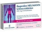 Heumann Ibuprofen Schmerztabletten 400 mg Filmtabletten 20 St