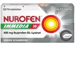 NUROFEN Immedia 400 mg Ibuprofen Filmtabletten 12 St