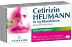 Heumann Cetirizin 10 mg Filmtabletten 10 St