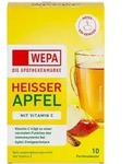 WEPA Hei&szlig;er Apfel+vitamin C Pulver 10X10 g