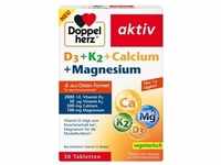 DOPPELHERZ D3+K2+Calcium+Magnesium Tabletten 30 Stück
