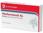Pfefferminz&ouml;l AL 182 mg magensaftres.Wei 60 St
