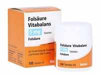 Folsäure Vitabalans 5mg Tabletten 100 Stück