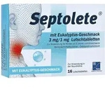 Septolete mit Eukalyptus-geschmack 3mg/1 16 St