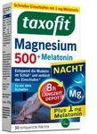 Taxofit Magnesium 500 Nacht+melatonin Tabletten 30 St