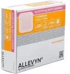 Allevyn Ag Gentle Border 7,5x7,5 cm Wund 10 St