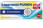 Loperamid PUREN akut 2 mg Schmelztabletten 12 St