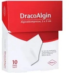 Dracoalgin 5x5 cm Alginatkompresse 10 St