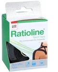Ratioline Sport-tape 5 cmx5 m schwarz 1 St