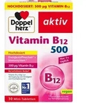 Doppelherz Vitamin B12 500 Tabletten 30 St