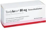 Tardyferon Depot-eisen(ii)-sulfat 80 mg - Reimport 100 St