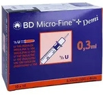 BD Micro-fine+ Insulinspr.0,3 ml U100 0, 100 St