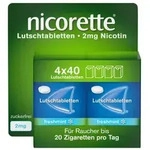 Nicorette Freshmint 2mg Lutschtabletten Gepresst 160 St