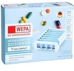 Wepa 7 Tage Compact Wochenmagazin Wei&szlig;/blau 1 St