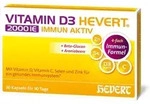 Vitamin D3 Hevert 2000 IE Immun Aktiv 30 St