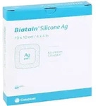 Biatain Silicone Ag Schaumverband 10x10 5 St