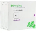 Mepilex 5x5 cm Schaumverband 10 St