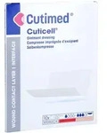 Cutimed Cuticell Salbenkompresse 7,5x7,5 Cm 10 St