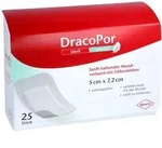 Dracopor Sensitiv 5x7,2 cm steril m.Sili 25 St