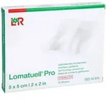 Lomatuell Pro 5x5 cm steril 10 St