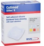 Cutimed Siltec B Schaumverb.10x10 cm m.H 10 St