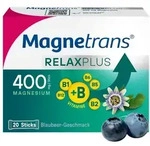 Magnetrans Relax+ 400 Mg Granulat Sticks Blaubeere 20 St